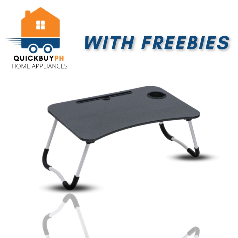 Lazy Portable Laptop Table, Foldable Desk Table, Wooden Table for Bed