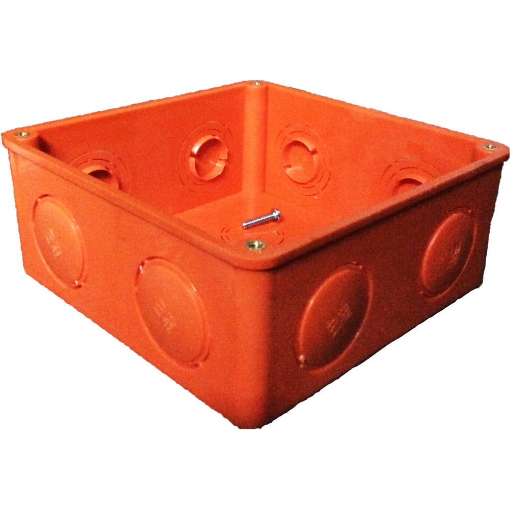 Poly Square Junction Box 4" x 4" Shopee Philippines