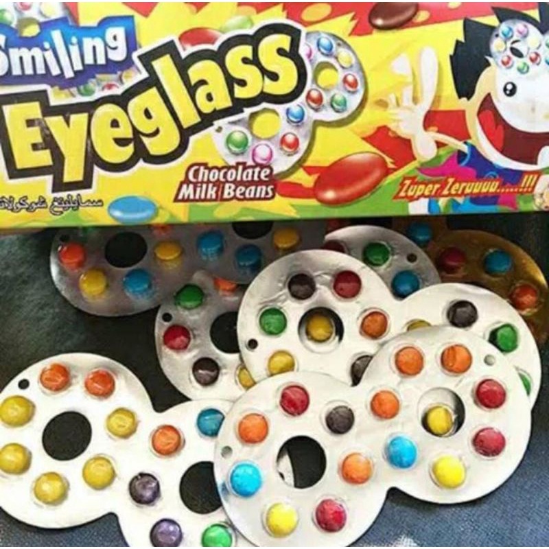 Chocolate Candy Glasses Eyeglass Chocolate Candy Round Chocolate Candy Shopee Philippines