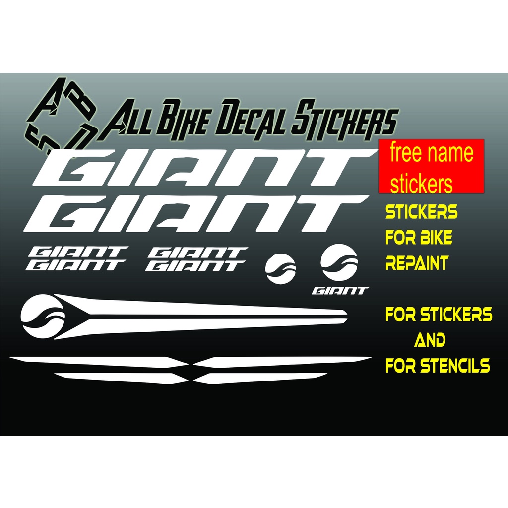 Giant Vinyl Stickers Decals Shopee Philippines