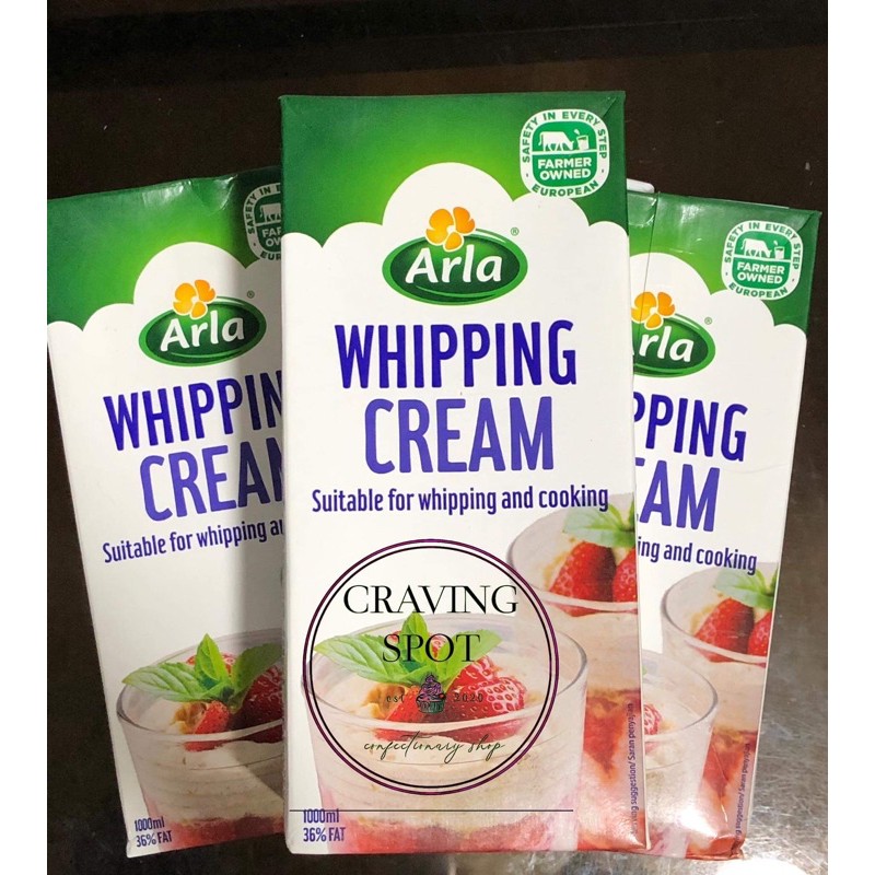 ARLA WHIPPING CREAM 1L/Expiration Date MARCH 2022 Shopee Philippines
