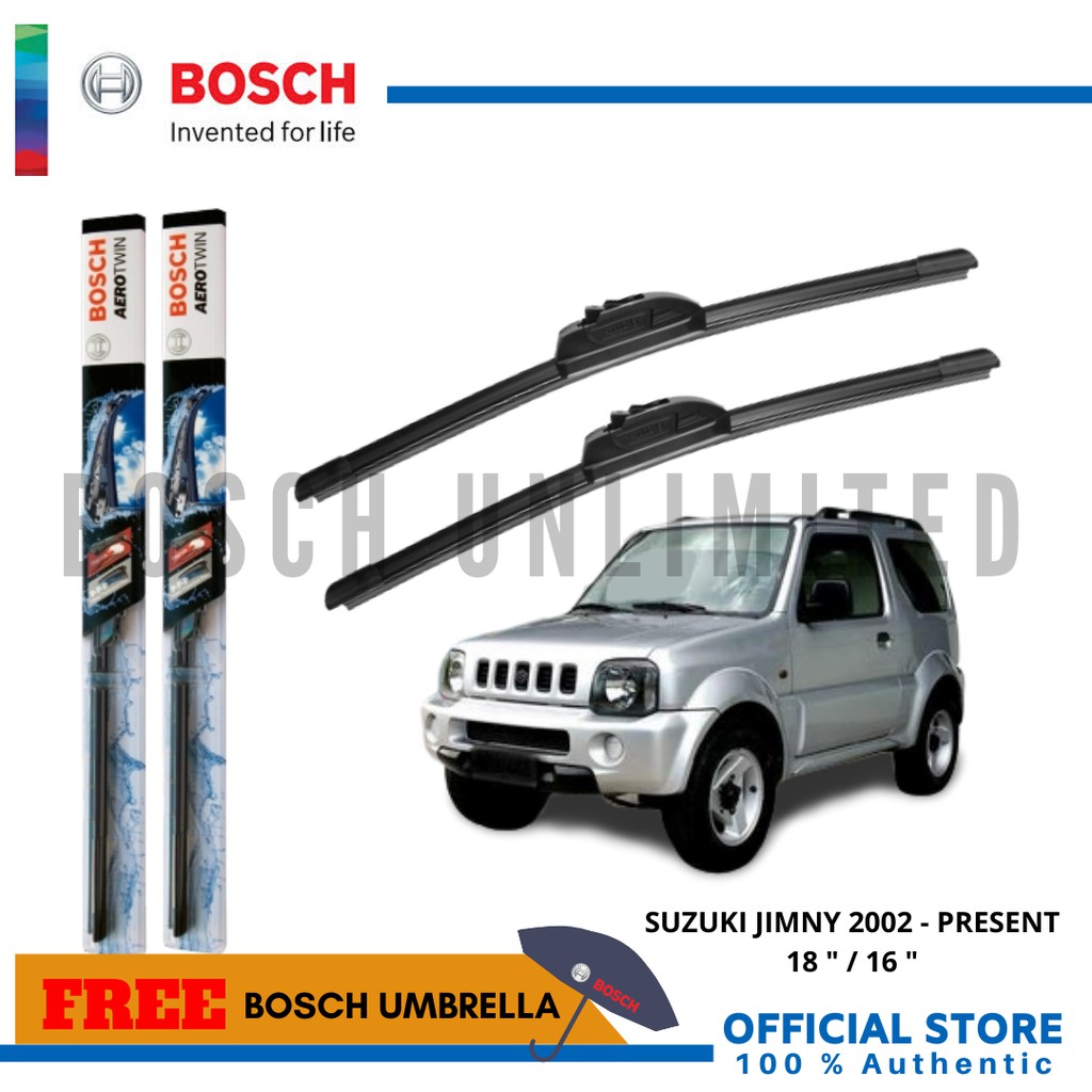 Bosch AEROTWIN Wiper Blade Set for Suzuki Jimny 2002 Present (18 /16 ) Shopee Philippines