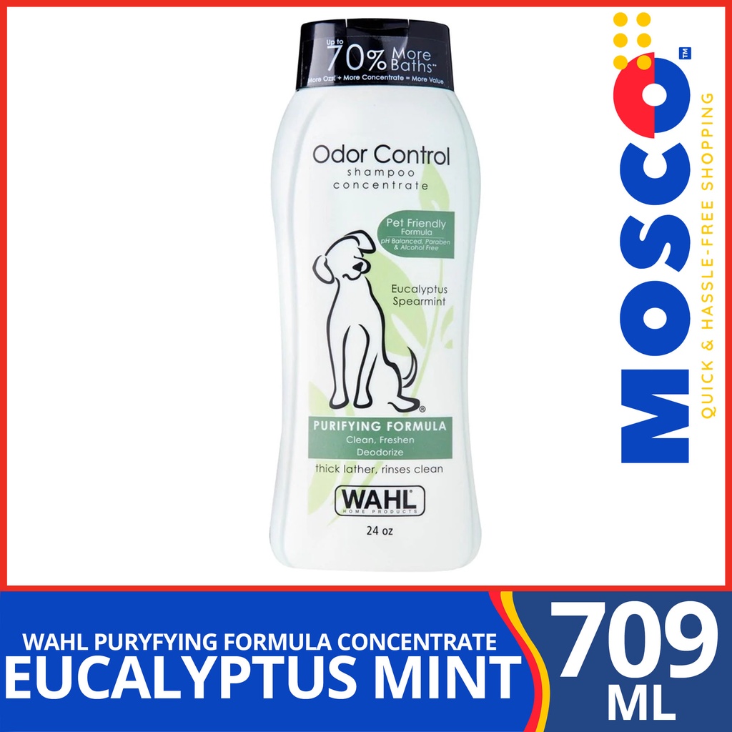 WAHL Purifying Formula Shampoo Eucalyptus Mint 700ML Shopee Philippines