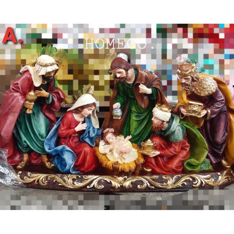 Nativity sets / Belen Figurine Sets / Classy Nativity // Made in High