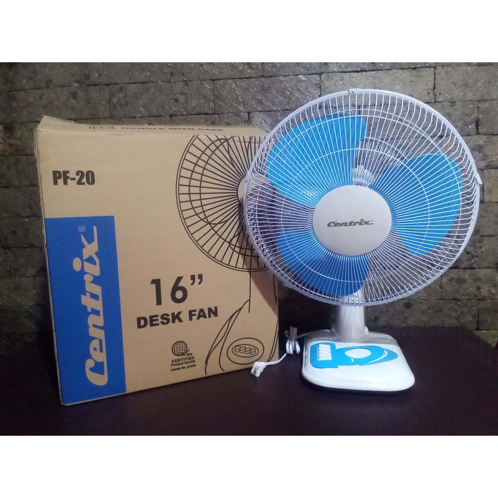 ELECTRIC FAN CENTRIX CX1622C 16"DESKFAN Shopee Philippines