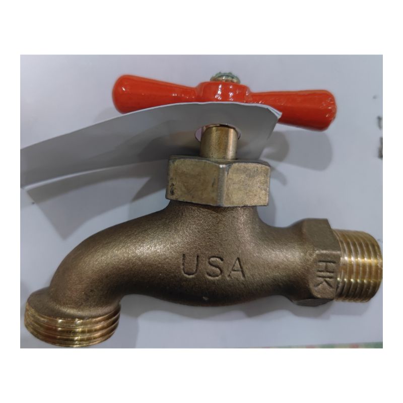 Brass faucet Heavy duty 1/2 Hose Bibb Plain Bibb Shopee Philippines