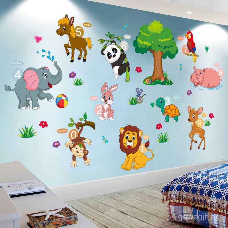 Wall Stickers3dThreeDimensional Children's Room Decoration Cartoon