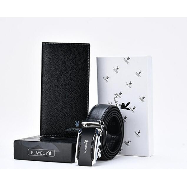 *BEST SELLER* Man Belt Wallet Kit Gift Packing Men Leather Wallet Belt