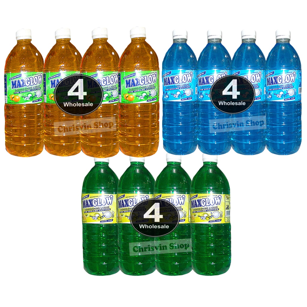 Maxglow Dishwashing Liquid 4 Liters Wholesale Price Shopee Philippines