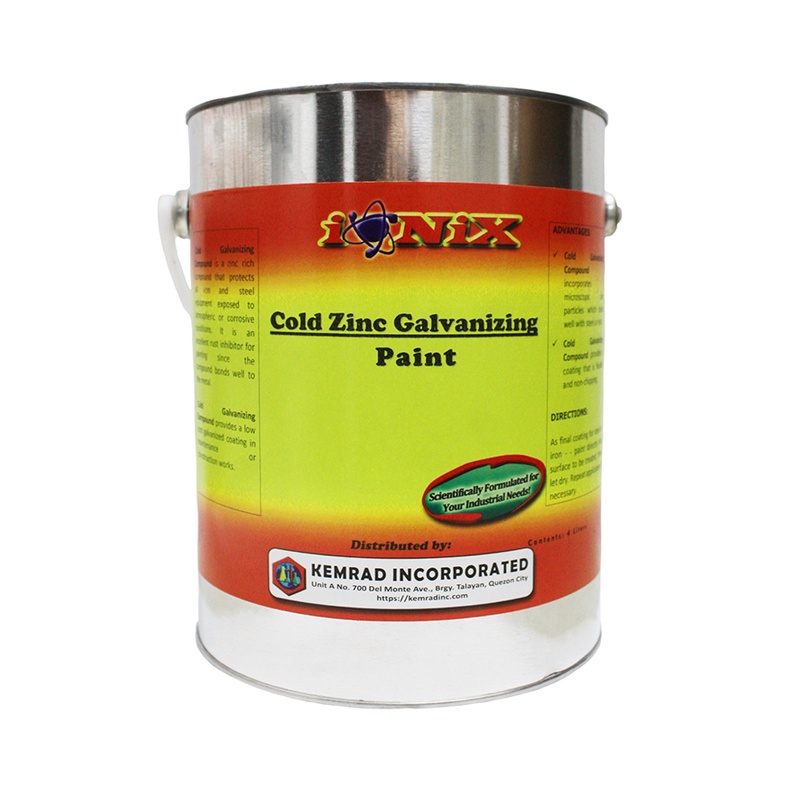 Kemrad Cold Zinc Galvanizing Paint 4000 ml Shopee Philippines