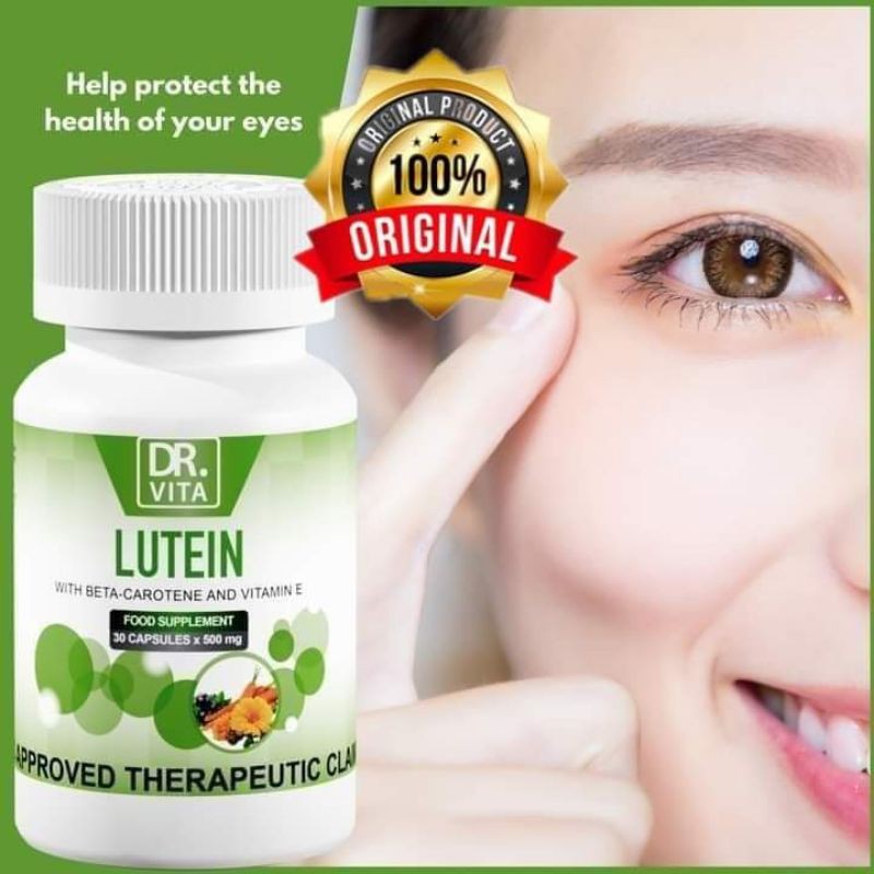 Sale‼ 100 Original DR. VITA LUTEIN w/ BetaCarotene and Vitamin E