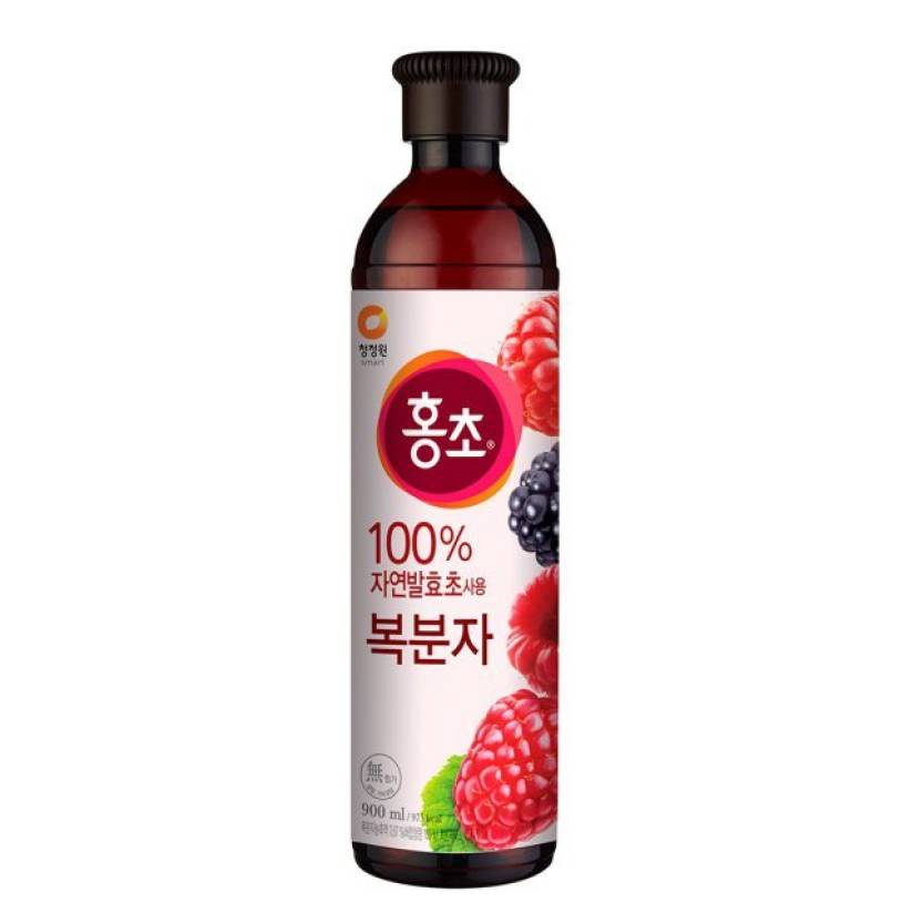 Daesang Korean Hongcho Vinegar Drink Raspberry 900ml Shopee Philippines