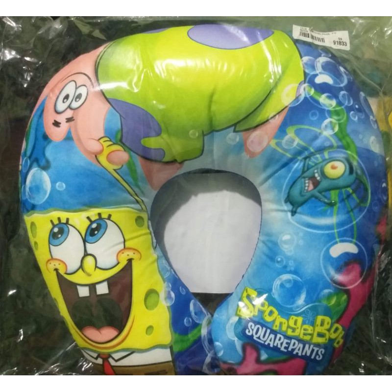 Spongebob Neck Pillow (Dakki) Shopee Philippines