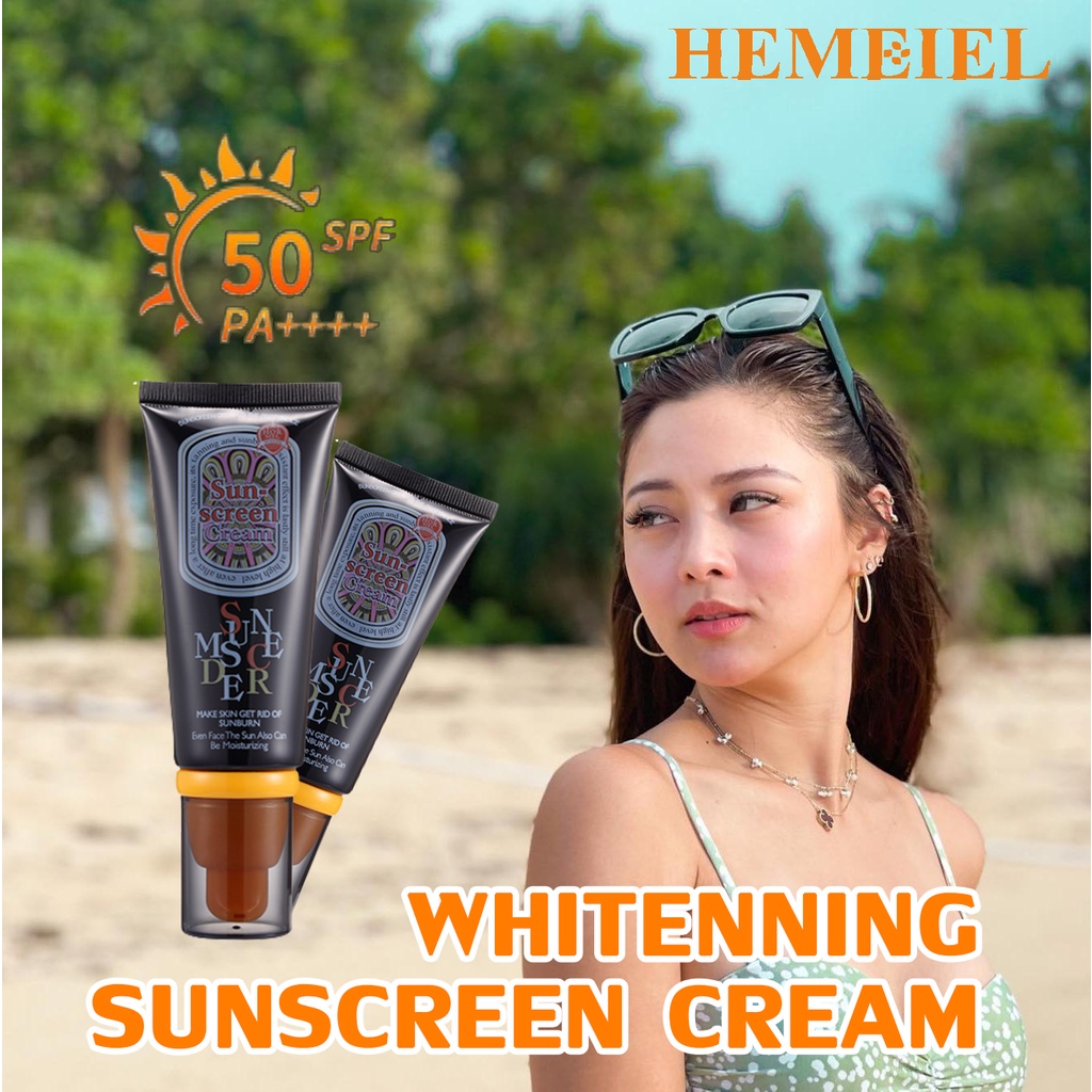HEMEIEL SPF 50+ sunscreen face and body sunscreen outdoor beach UV cream Intensive UV Sunblock
