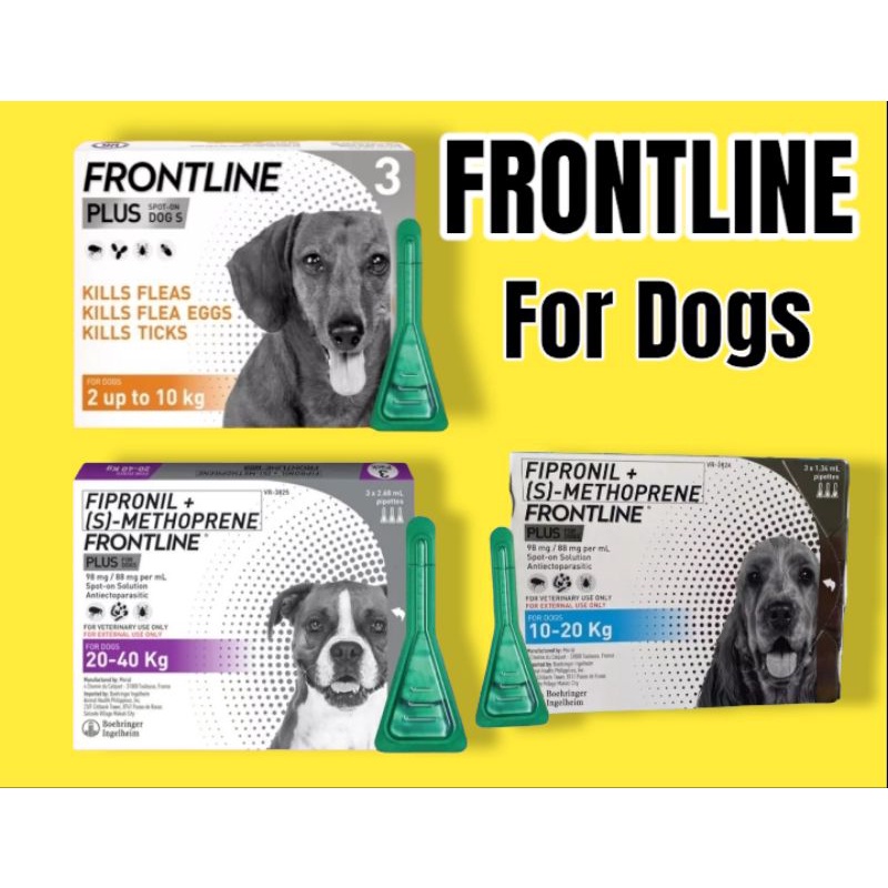 Frontline Plus for Dogs (Sold per Vials ) Shopee Philippines