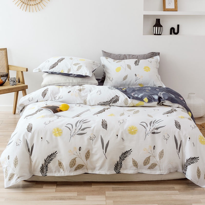 ┋100 cotton fourpiece bedding highend sheets and bed sheets single