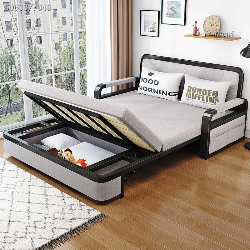 Folding bed Sofa bed, foldable bed, latex sitting and sleeping