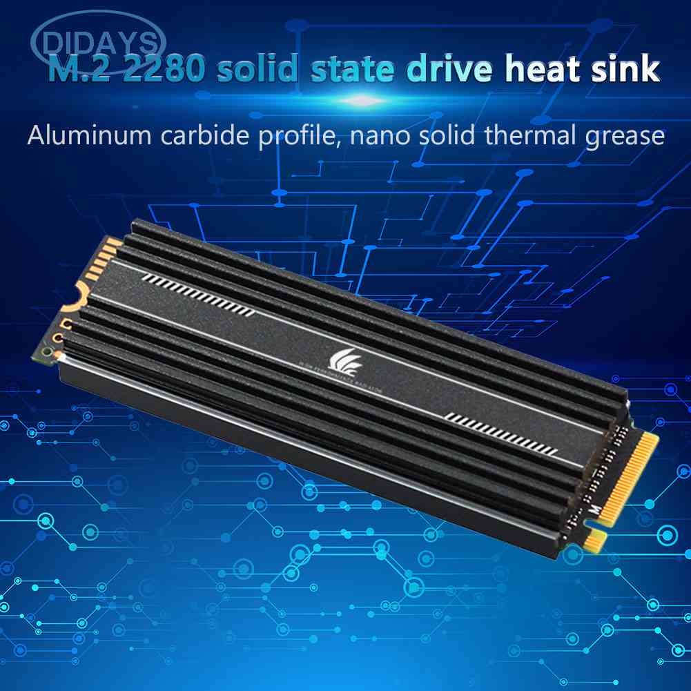 M.2 SSD Heatsink Cooler M2 2280 Solid State Hard Disk Radiator Thermal