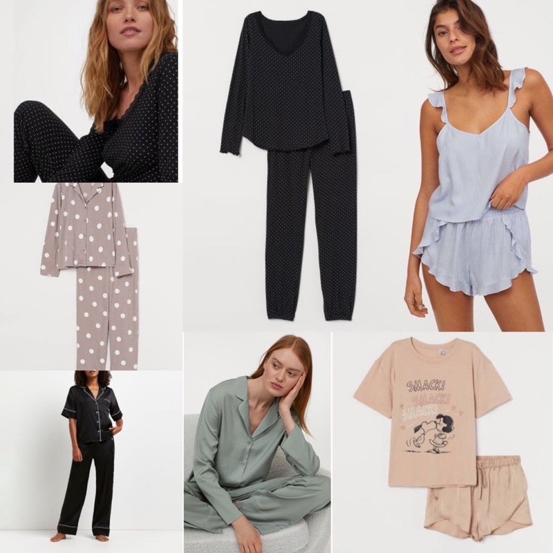 H&m Pajamas Set (Sold Separately) Shopee Philippines