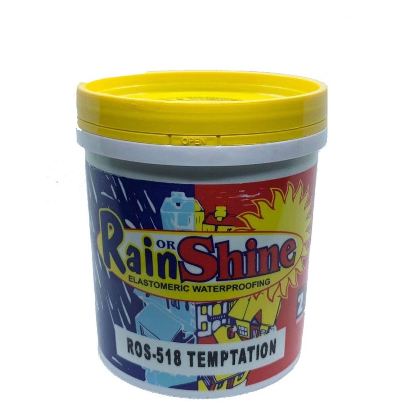 Rain or Shine Elastomeric Paint 1LT Shopee Philippines
