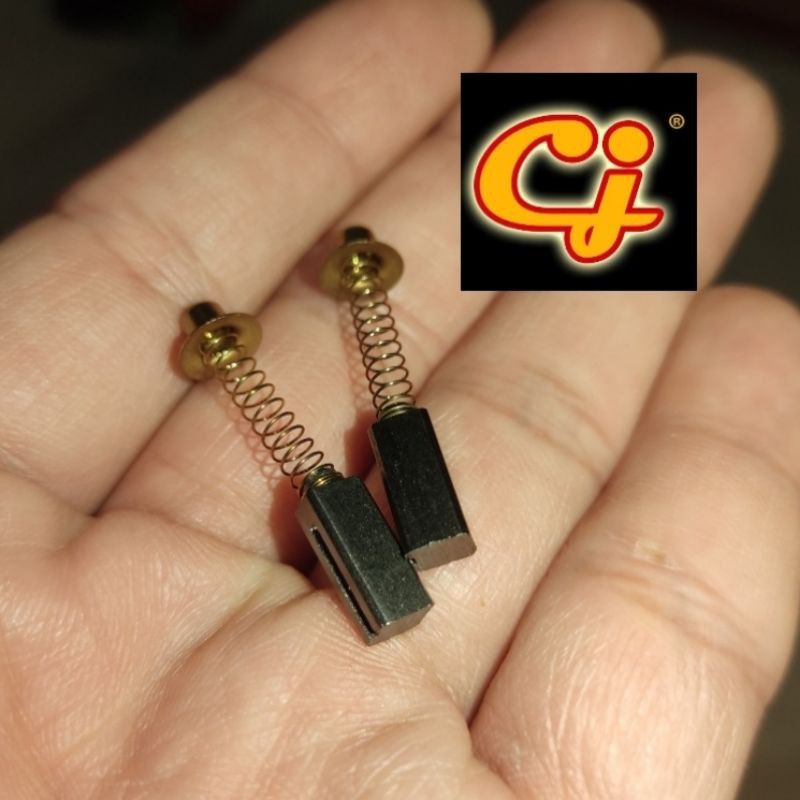 carbon with spring for ordinary sewing machine motor Shopee Philippines