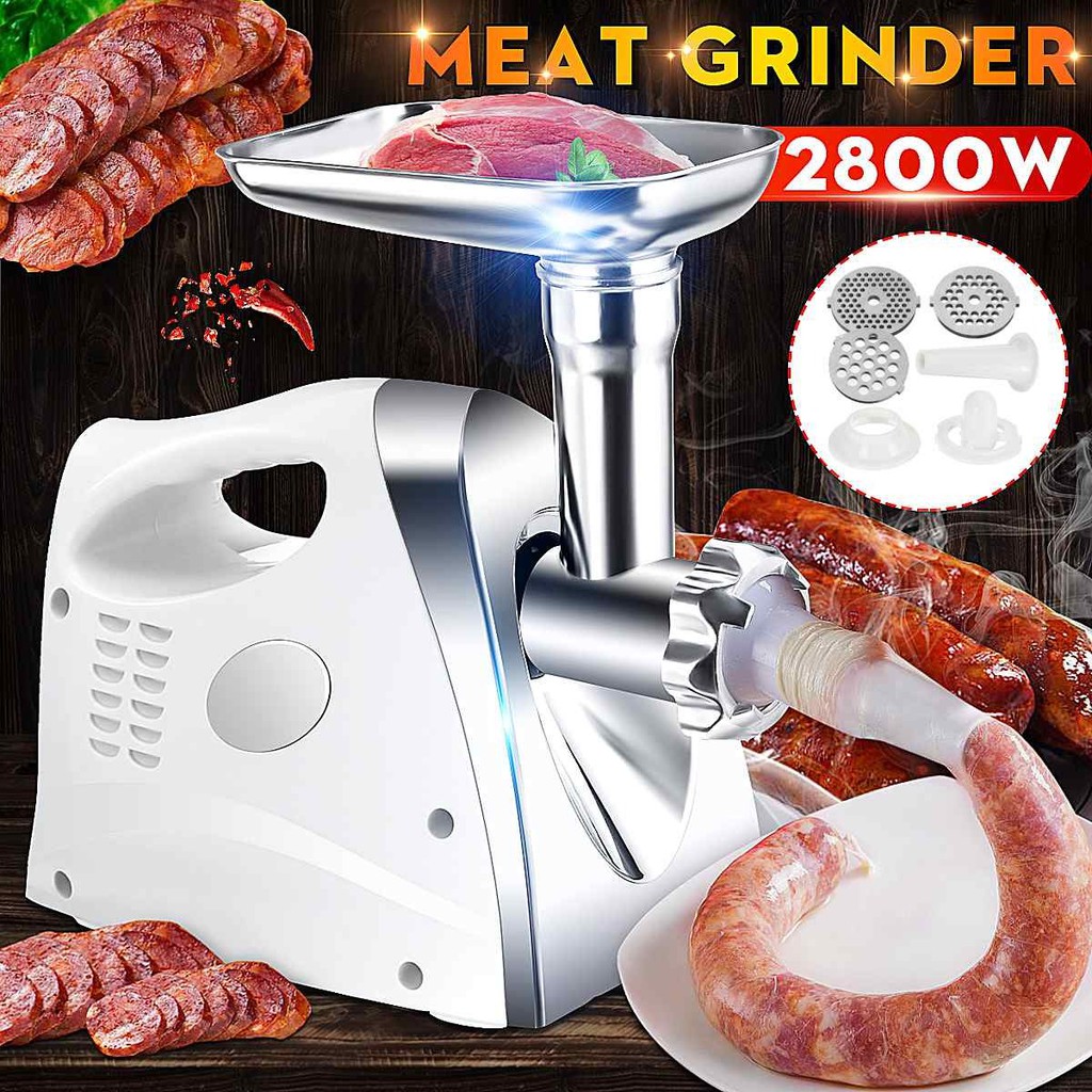 Electric Meat Grinders 2800W Powerful Stainless Steel Meat Grinder