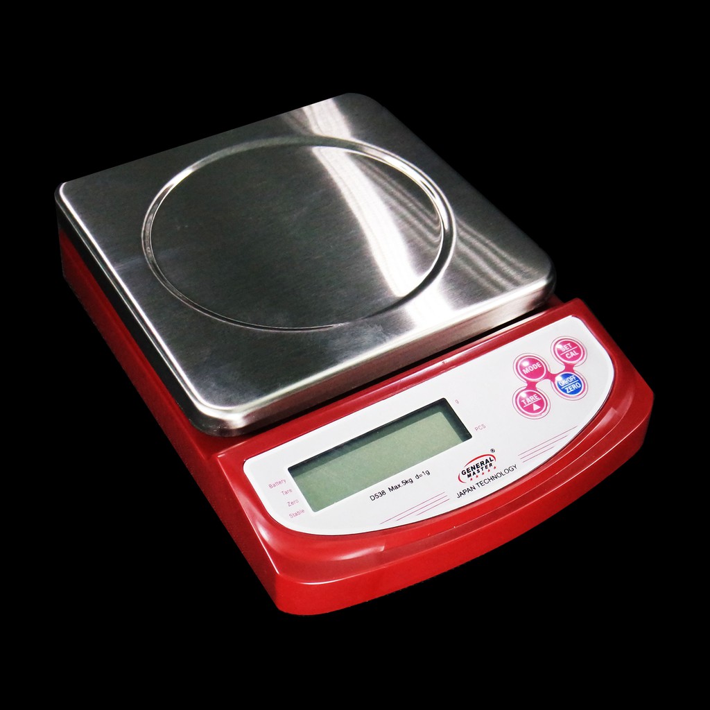 GENERAL MASTER DIGITAL WEIGHING SCALE (1 Kilogram capacity) Shopee