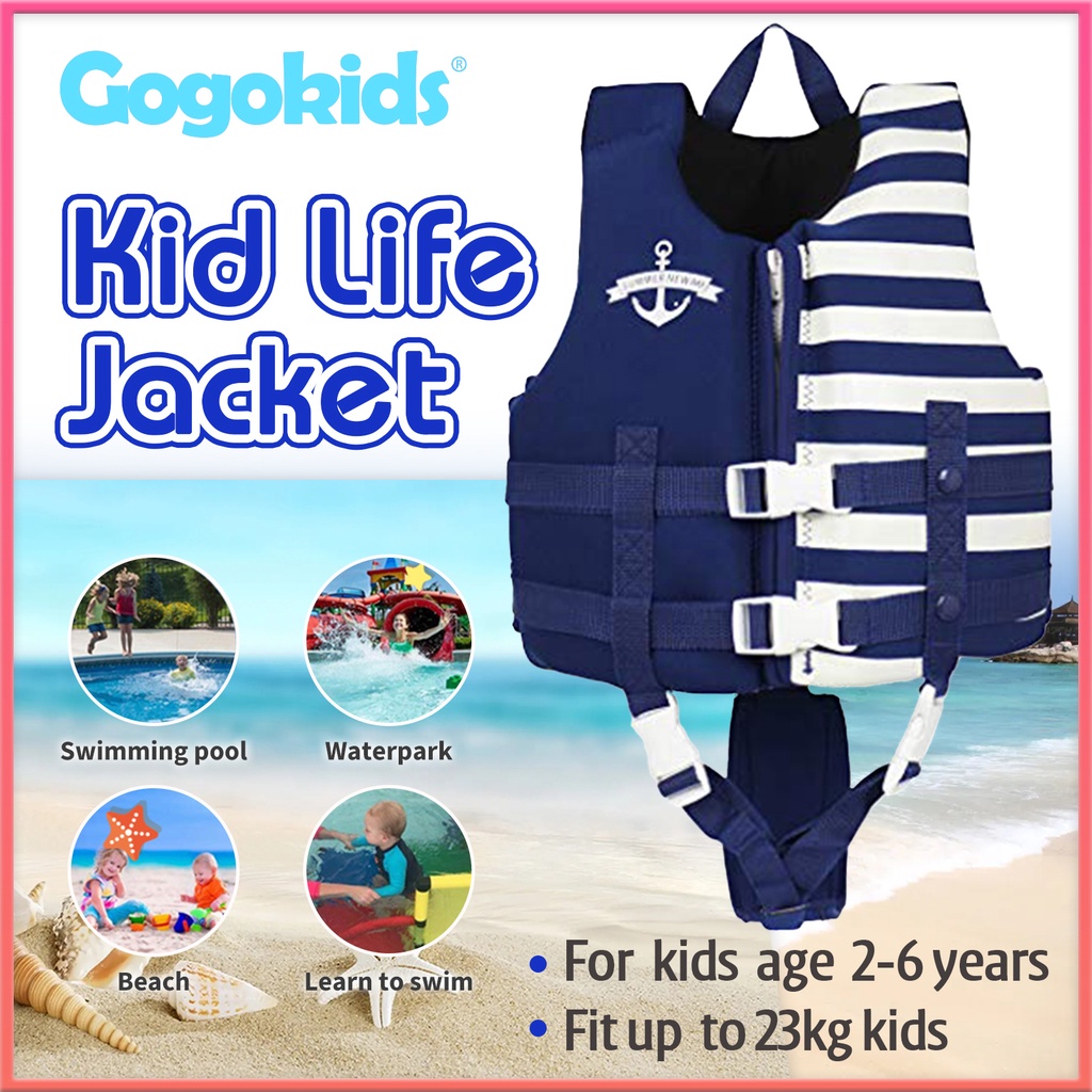 Gogokids Kids Swim Vest Children Swimming Life Jackets Float Swimsuit