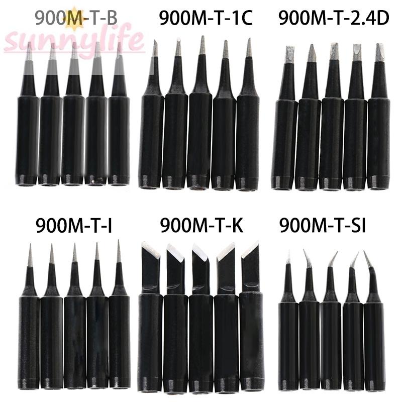 【SUNYLF】5*Solder Soldering Iron TipSet Fit For Hakko Saike 936 852d