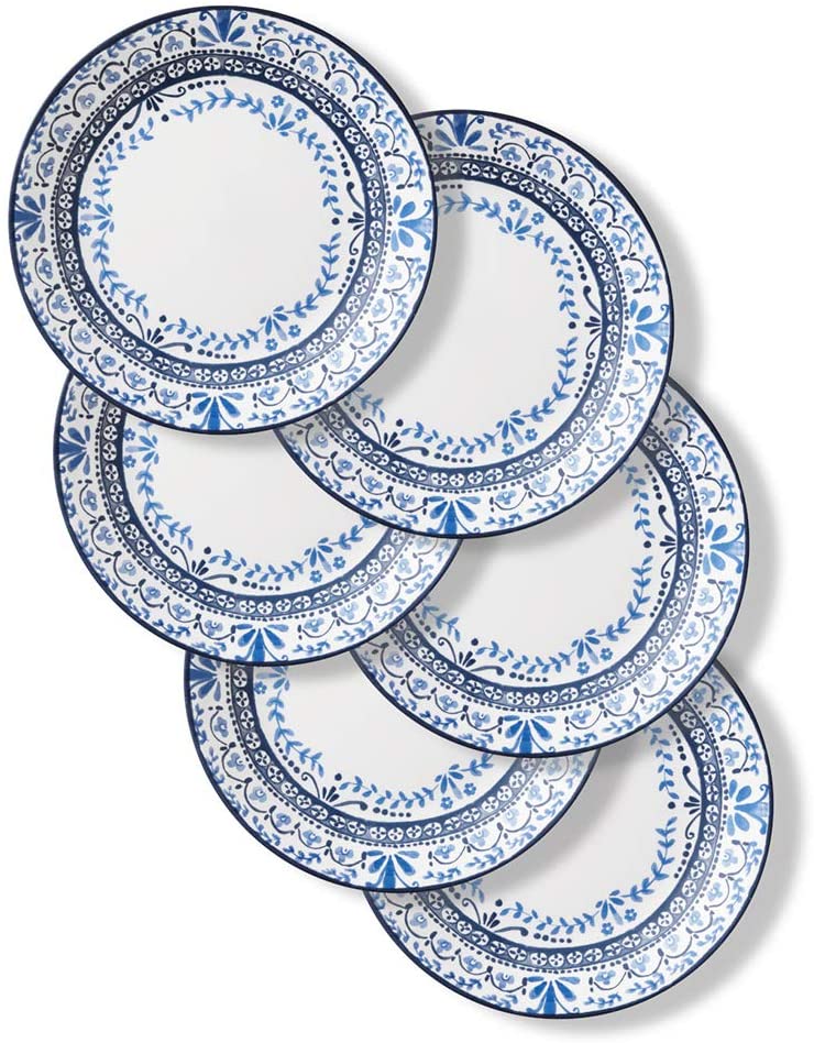 Corelle Chip Resistant Dinner Plates Portofino 6 Count Shopee Philippines