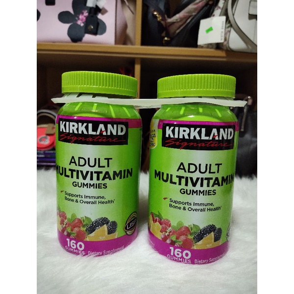Kirkland Signature Adult Multivitamins 160 Gummies Shopee Philippines