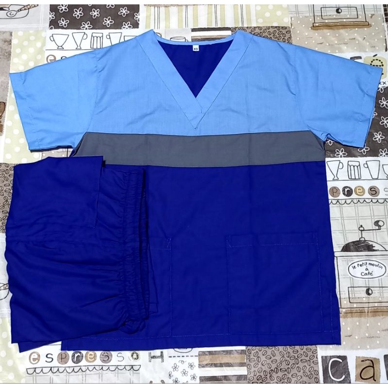Scrub Suit Set XS Small Size Tetoron Fabric Shopee Philippines