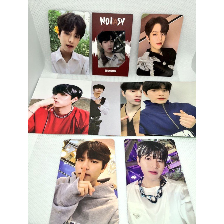 Seungmin Stray Kids NOEASY Photocards Frame Photo Mini Photobook