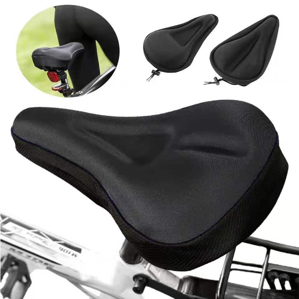 MAS AUTO Silicone seat cover Bike Comfort Gel Pad Cushion Cover for MTB