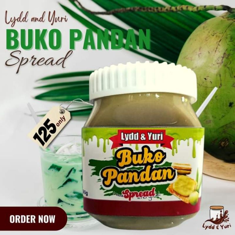 BUKO PANDAN Spreads 280g. Famous Pinoy Palaman Shopee Philippines