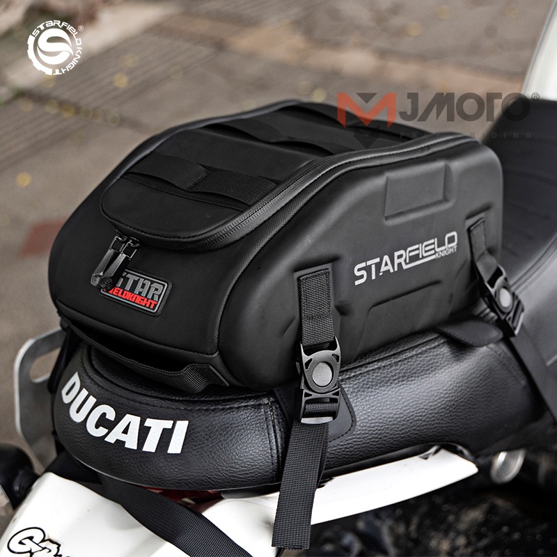 Waterproof Motorcycle Back Seat Bag Multifunction Moto Tail Bag High
