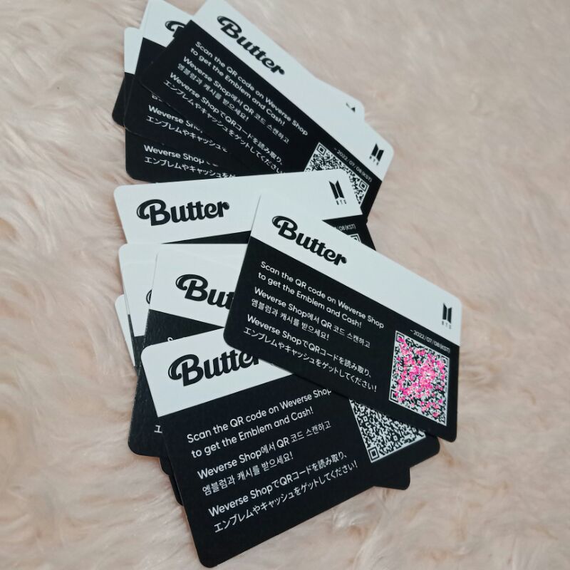 Bts Butter Official Qr Code (DI PA NAIISCAN/UNSCANNED) Shopee Philippines