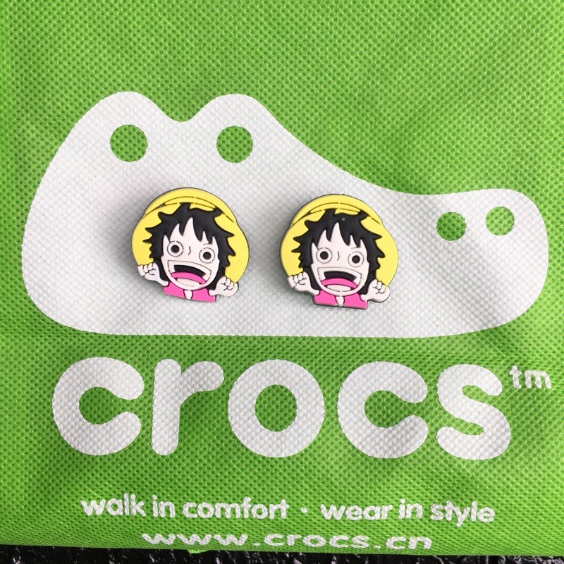 Crocs Jibbitz One Piece Character 9 pesos Each (isa piraso) Shopee