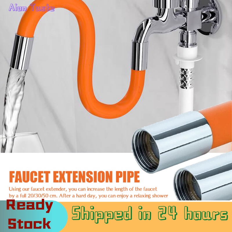 Universal Foaming Extension Tube With Connector 360 Degrees Faucet