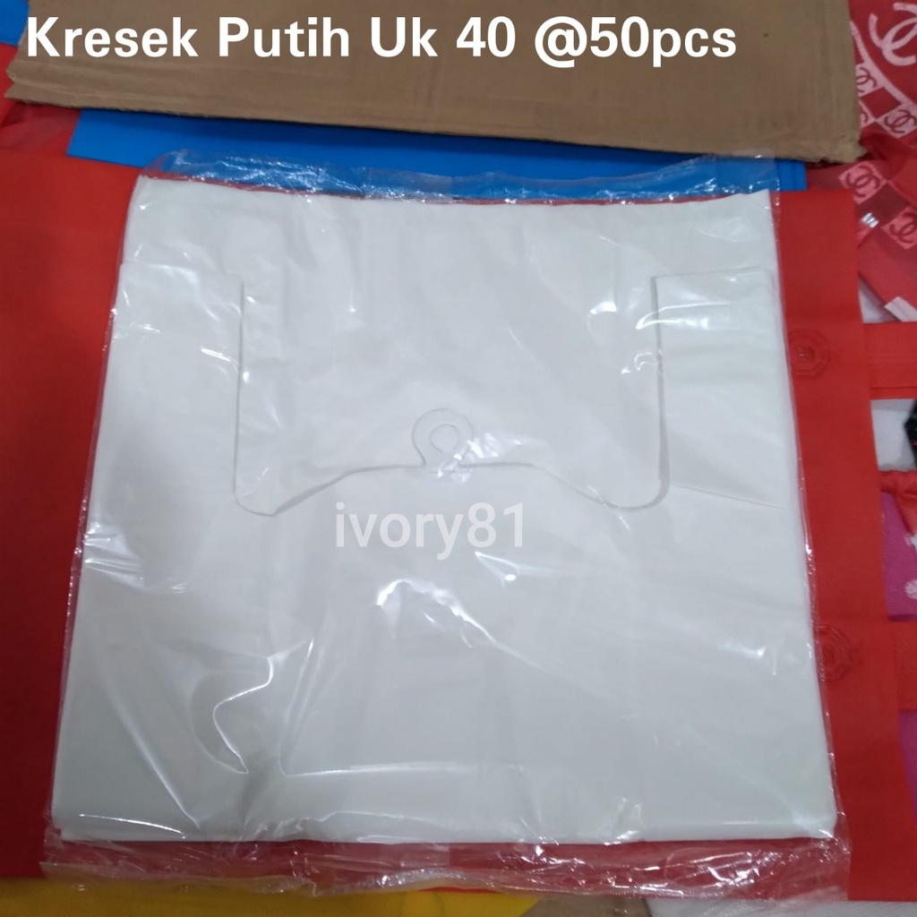 Plastic Bag Size 40 White Color Plain for Celebration Shopee Philippines