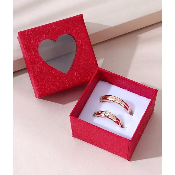 Couple Ring Set with Box Shopee Philippines