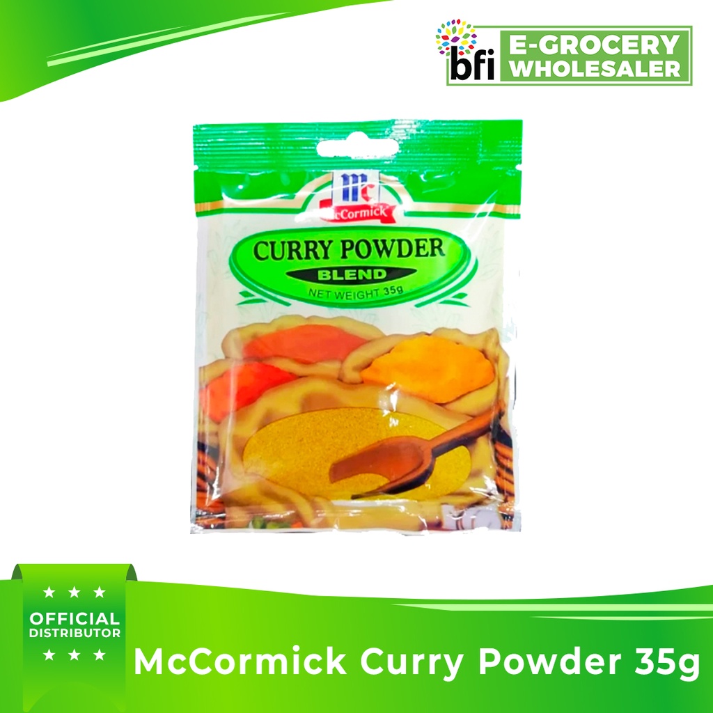 BFI McCormick Curry Powder 35g Shopee Philippines