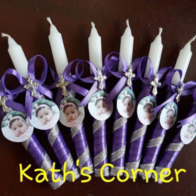 Christening baptismal candles Shopee Philippines