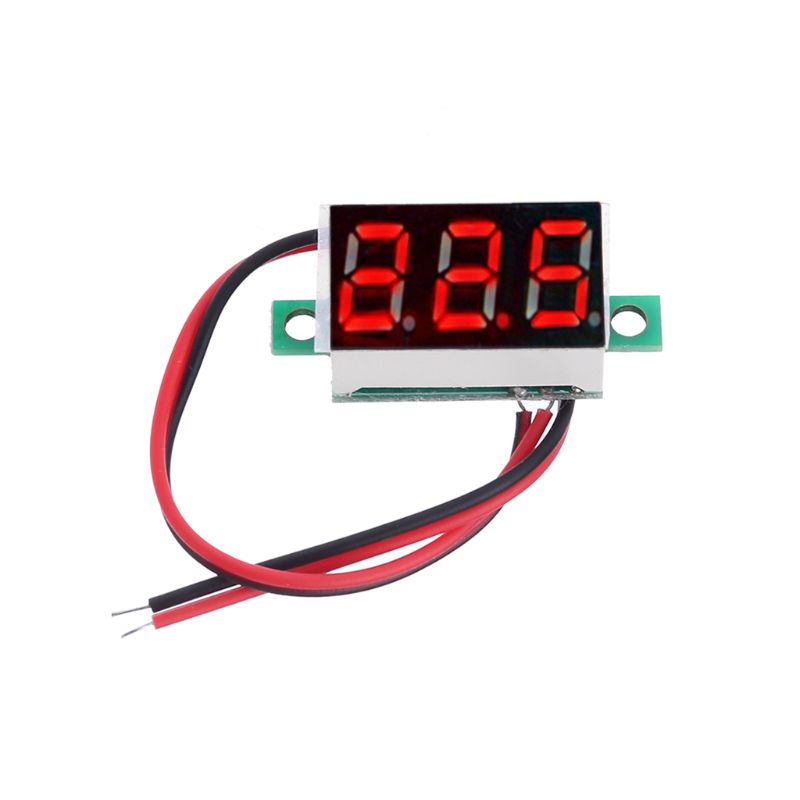 PCF* Portable 4 530V Twowire for DC Voltage Meter Red LED Display
