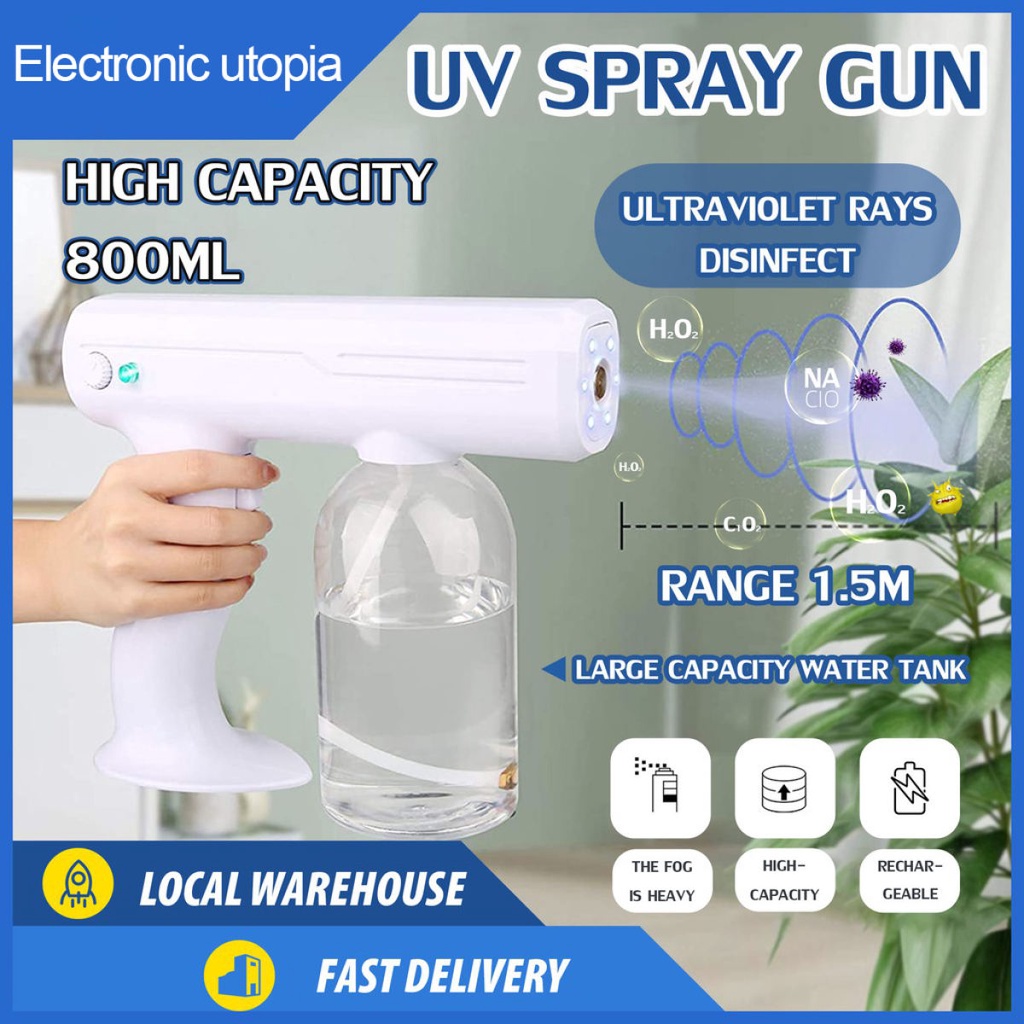 COD+Nano Misting Sprayer Atomizers Fog Disinfectant Machine for Home