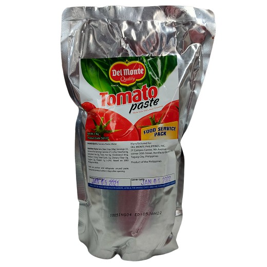 Del Monte Tomato Paste 1kg Shopee Philippines