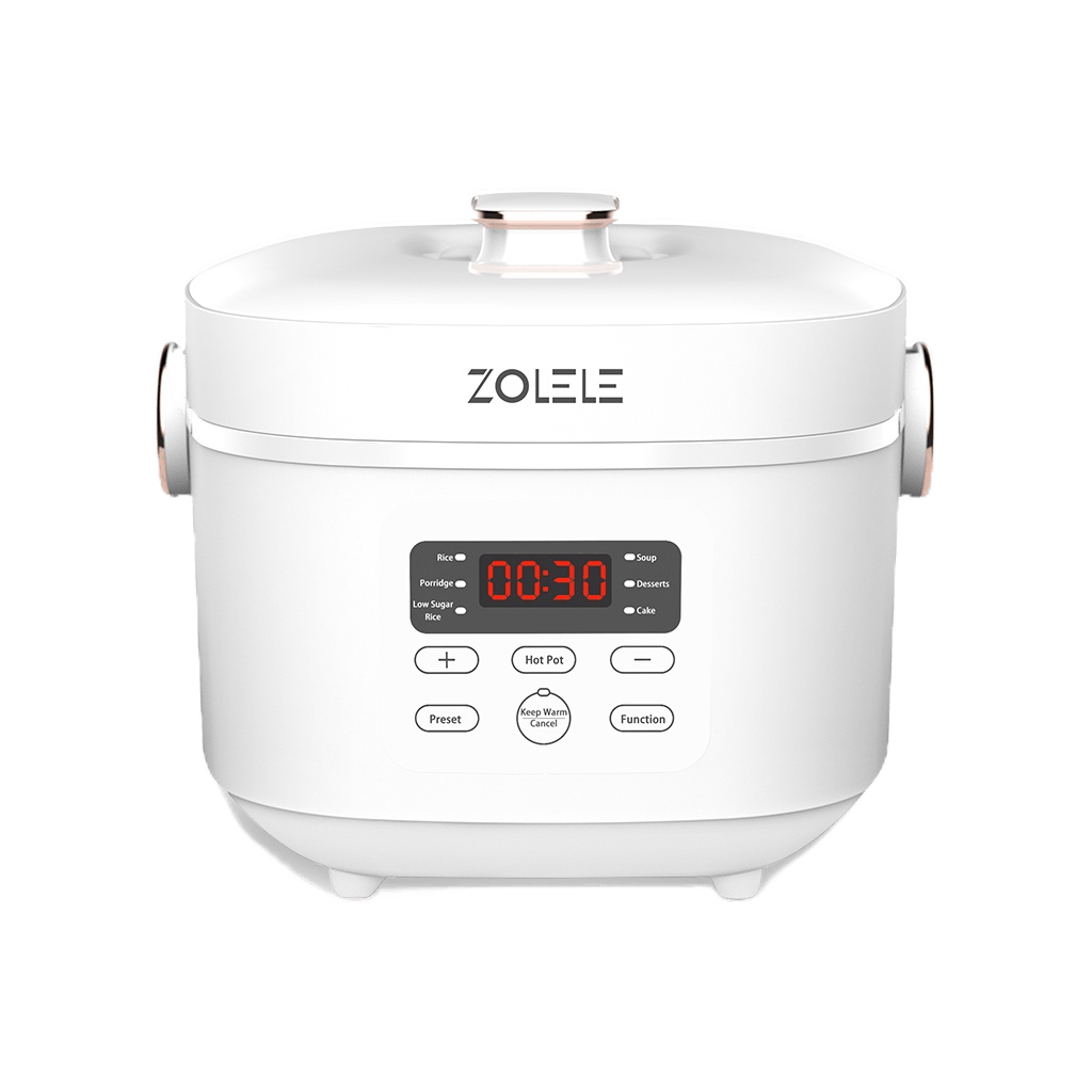 ZOLELE ZB500 Low Sugar Rice Cooker Smart Hot Pot Rice Cooker 3L Multi