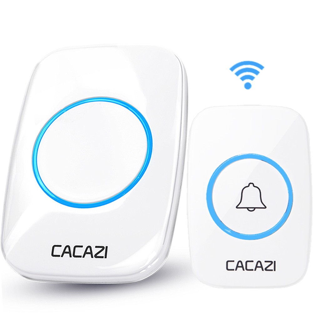 SMATRUL CACAZI 60 ringtones Self Powered Waterproof Wireless DoorBell