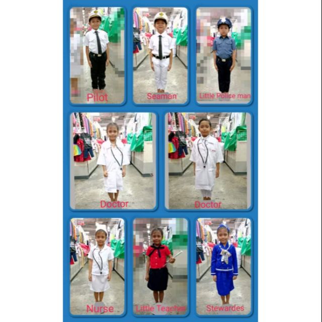 Career or professional costumes for kids Shopee Philippines