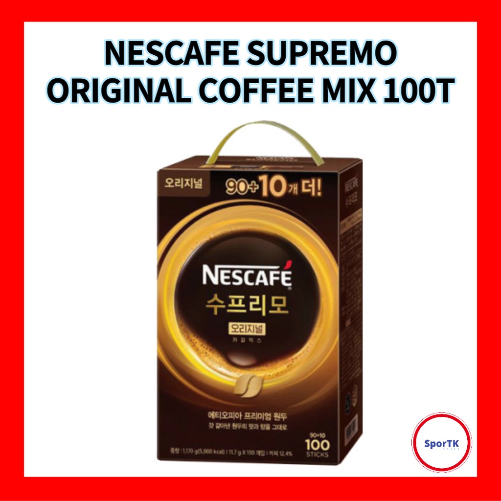 NESCAFE Supremo Original Coffee Mix 100T Ethiopia Premium Coffee Beans